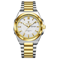 Poedagar Imperial Men’s Watch – Luxury Stainless Steel Timepiece