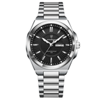 Poedagar Imperial Men’s Watch – Luxury Stainless Steel Timepiece