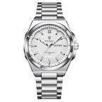 Poedagar Imperial Men’s Watch – Luxury Stainless Steel Timepiece