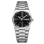 Poedagar Oak Men’s Watch – Luxury Stainless Steel Quartz Timepiece