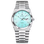 Poedagar Royal Oak Men’s Watch – Luxury Stainless Steel Quartz Timepiece