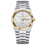 Poedagar Royal Oak Men’s Watch – Luxury Stainless Steel Quartz Timepiece