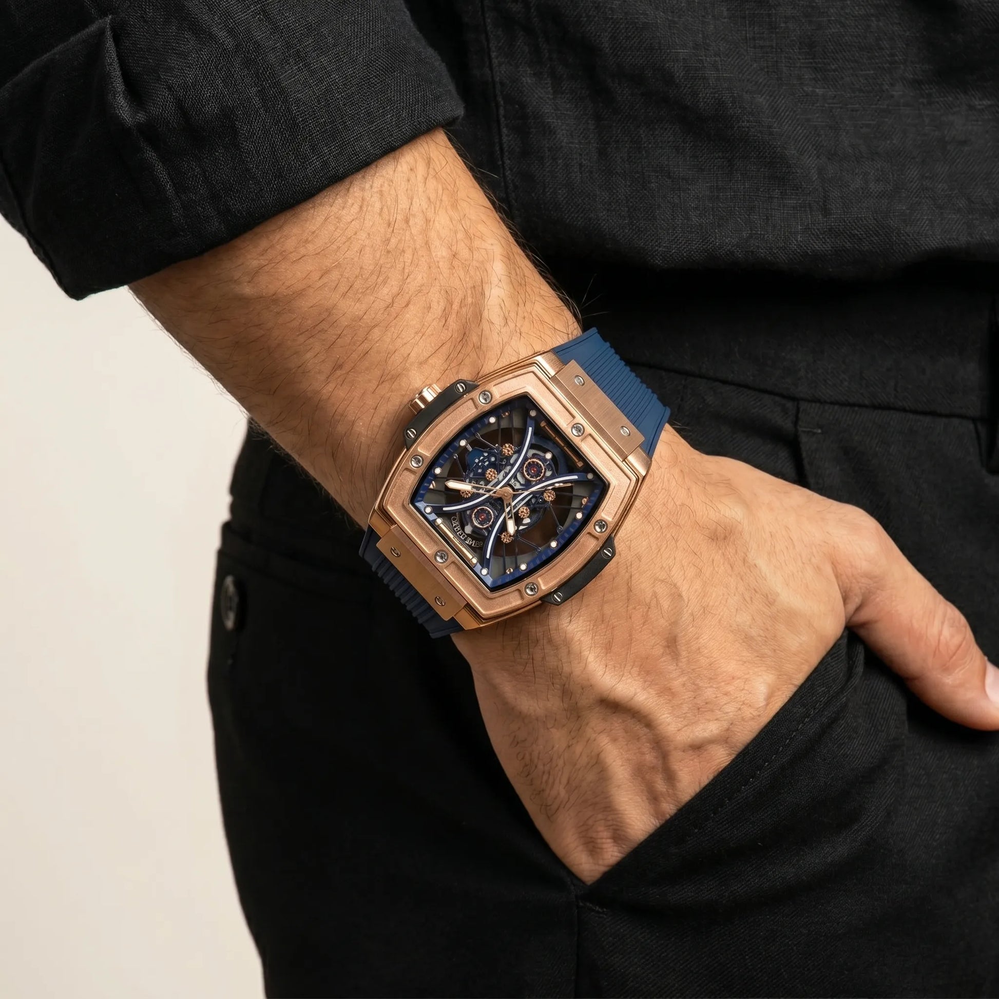 Mergir Hugo Poedagar Quartz Multifunction Watch