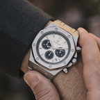 Poedagar Serenade Men’s Watch – Luxury Chronograph Stainless Steel Timepiece