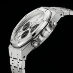 Poedagar Serenade Men’s Watch – Luxury Chronograph Stainless Steel Timepiece