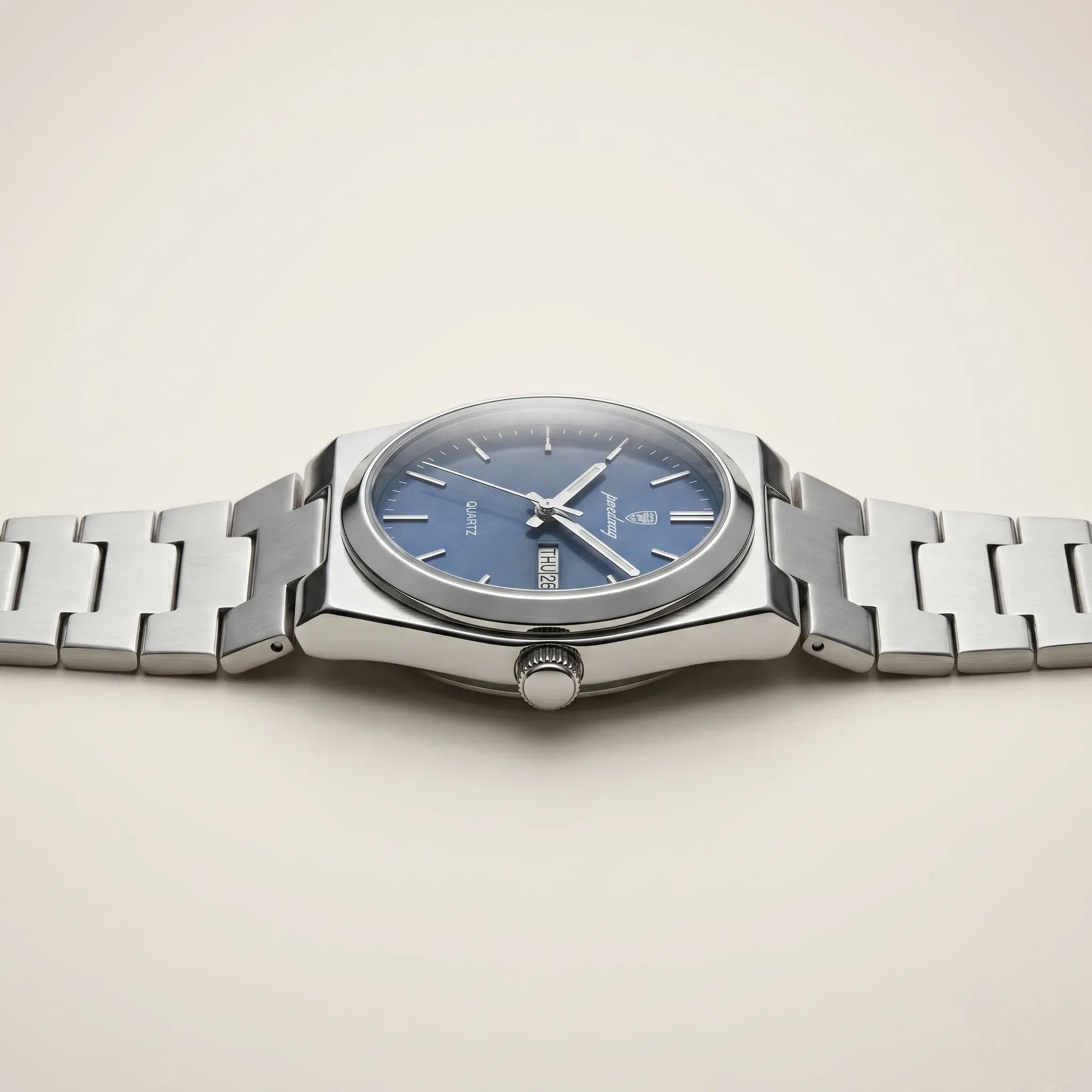 Poedagar Oak Men’s Watch – Luxury Stainless Steel Quartz Timepiece