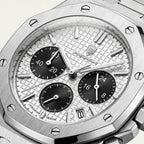 Poedagar Serenade Men’s Watch – Luxury Chronograph Stainless Steel Timepiece