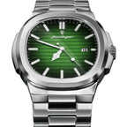 Poedagar Nautilus Men’s Watch – Luxury Stainless Steel Dress Timepiece