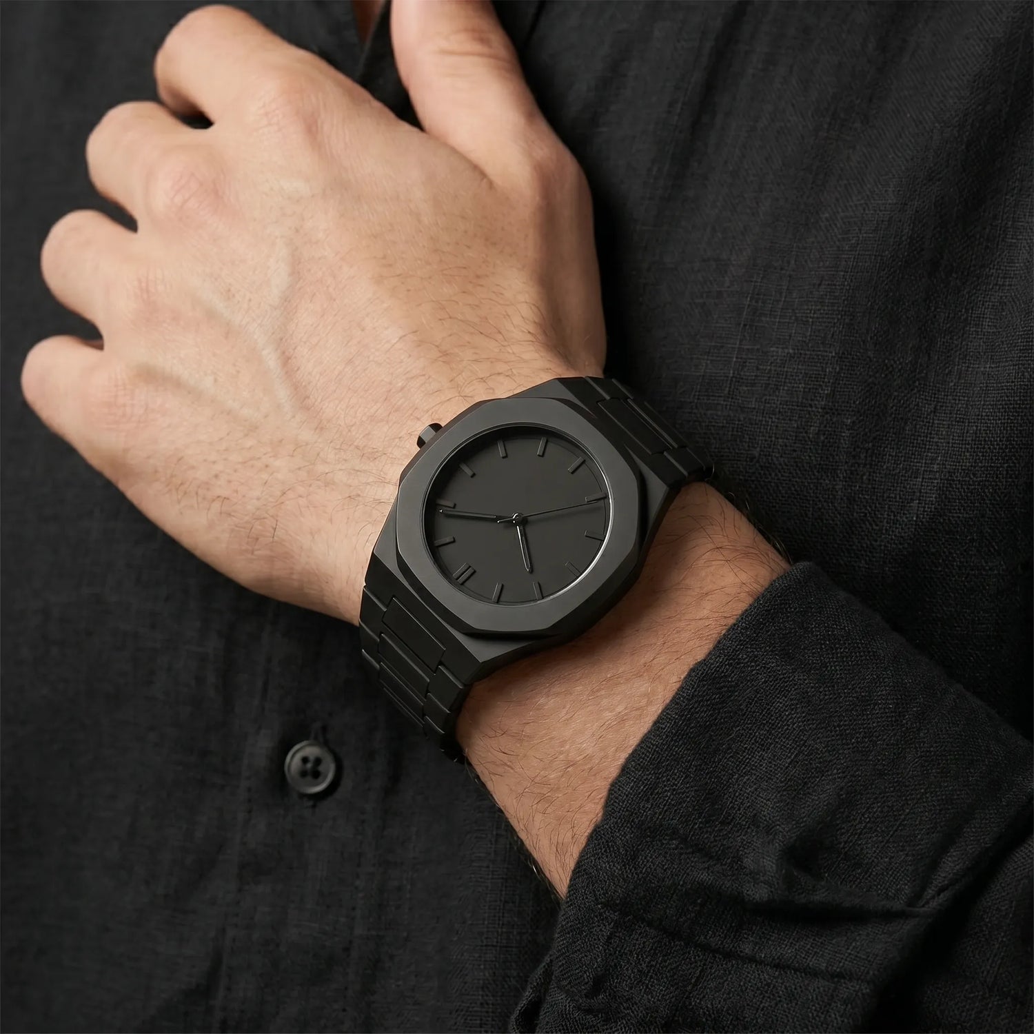 Phantom Black Quartz Multifunction Watch