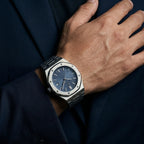 Poedagar Kings Oak Men’s Watch – Luxury Stainless Steel Timepiece