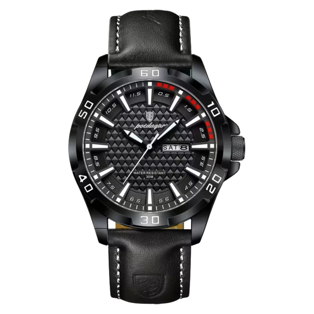Poedagar Sport Men’s Watch – Rugged Quartz Outdoor Timepiece
