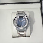 Poedagar Nautilus Men’s Watch – Luxury Stainless Steel Dress Timepiece