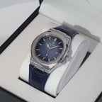 Poedagar Regalia Men’s Watch – Luxury Leather Strap Quartz Timepiece